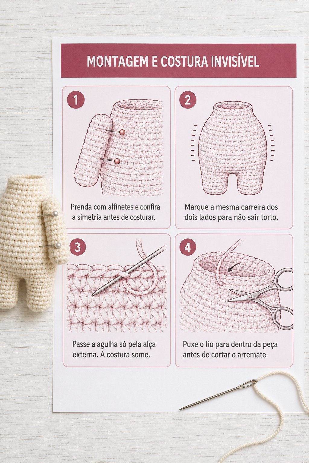 Montagem e Costura Invisível